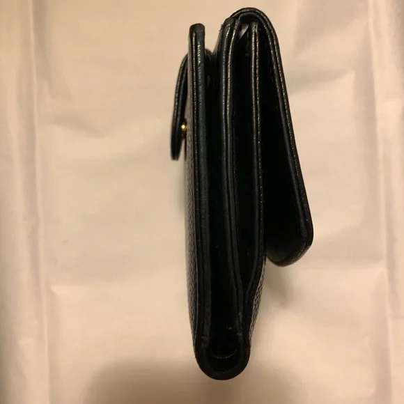 CHANEL BLACK CC Wallet, Vintage - Picture 8 of 10
